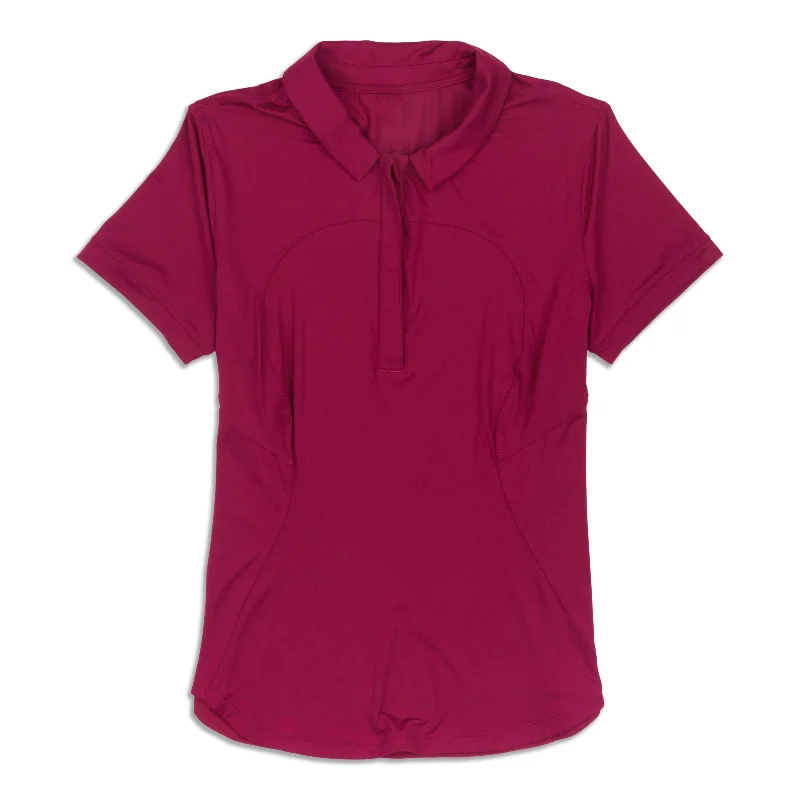 Quick-Drying Short Sleeve Polo Shirt - Resale Comfortable Short Sleeve Tunic