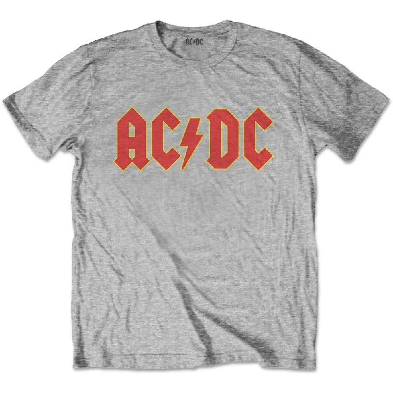 AC/DC Kids T-Shirt: Logo Anti-Pilling Machine Wash Handmade