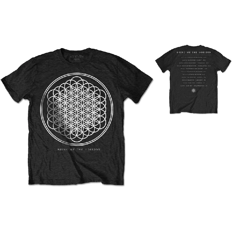 Bring Me The Horizon | Official Band T-Shirt | Sempiternal Tour (Back Print) Modern Contemporary Chic