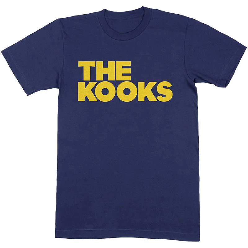 The Kooks | Official Band T-Shirt | Logo Satin Blend Silk Blend Wool Blend