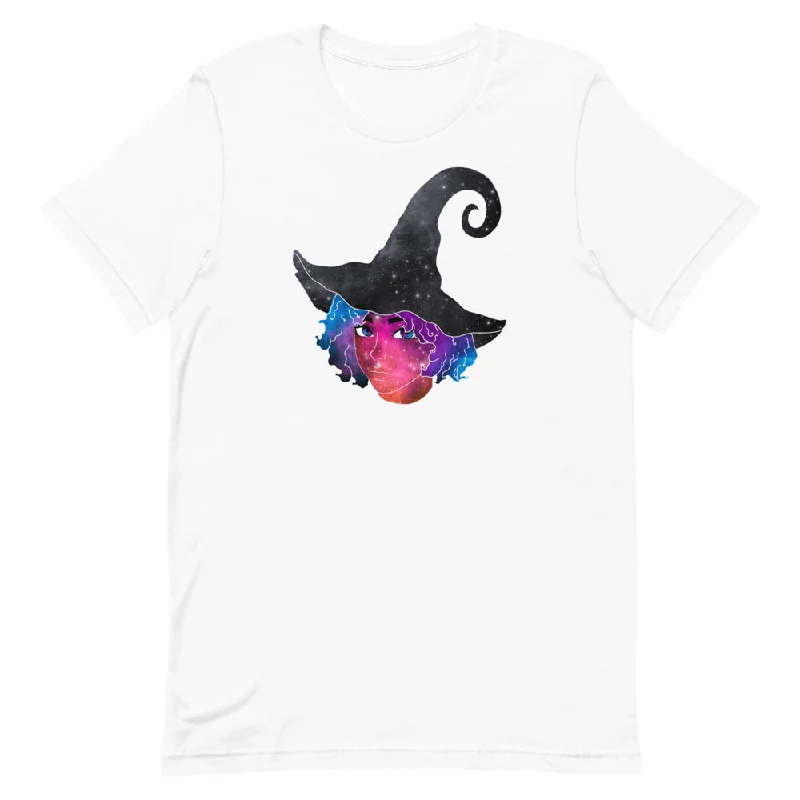 Cosmic Witch Short-Sleeve Unisex T-Shirt Real Fur Shearling Chenille