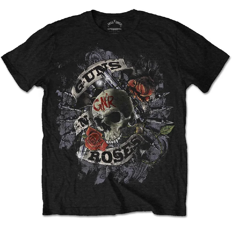 Guns N' Roses | Official Band T-Shirt | Firepower Beaded Sequined Faux Fur