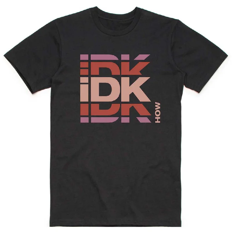 iDKHow | Official Band T-Shirt | Branded Logo Seamless Knitted Crochet