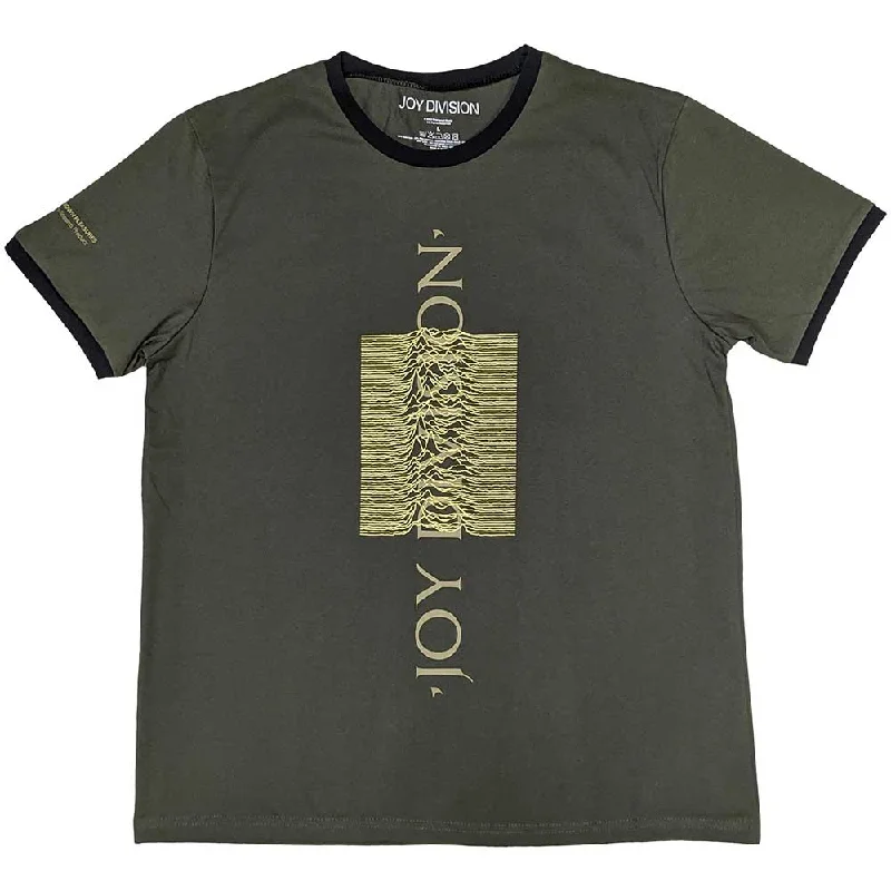 Joy Division | Official Band Ringer T-Shirt | Blended Pulse Casual Formal Business