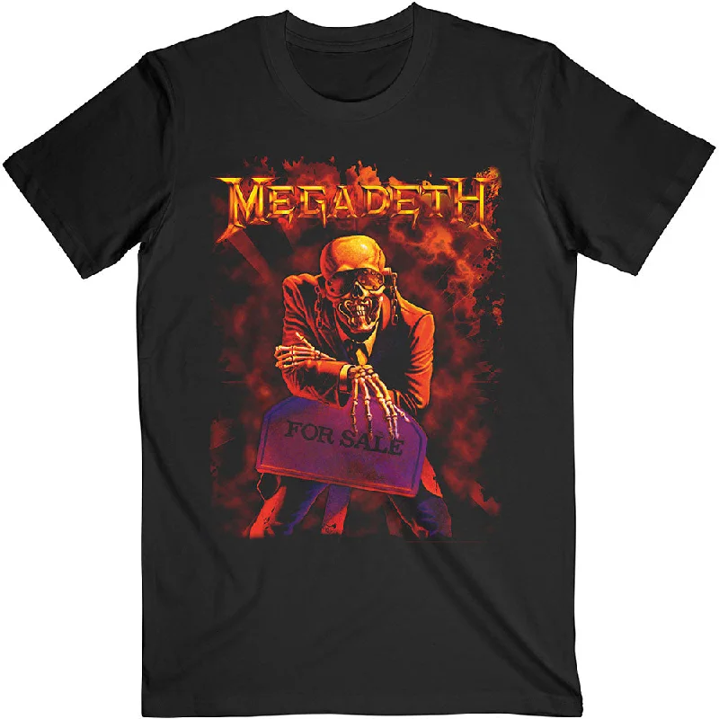 Megadeth | Official Band T-Shirt | Peace Sells Welt Pockets Slit Pockets Flap Pockets