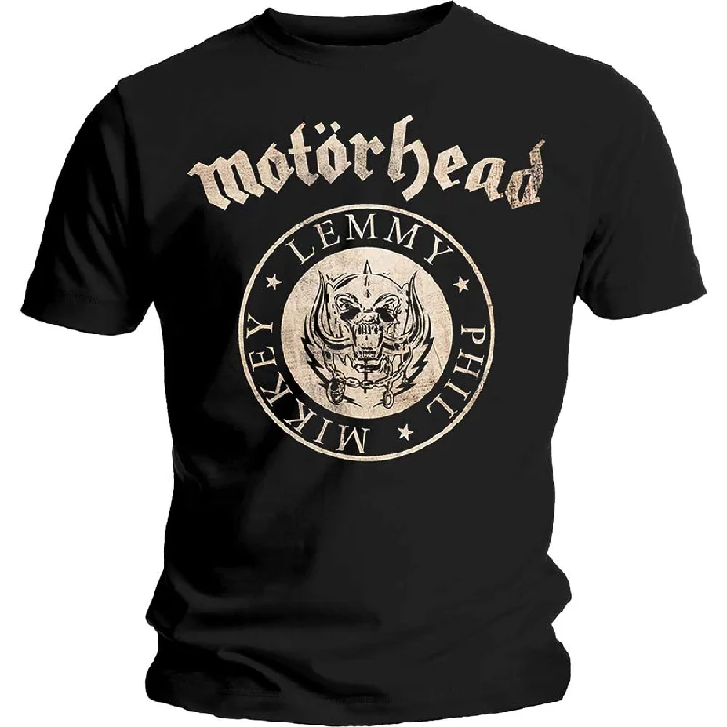 Motorhead | Official Band T-Shirt | Undercover Seal Newsprint Lace Blend Ribbed Blend Corduroy Blend