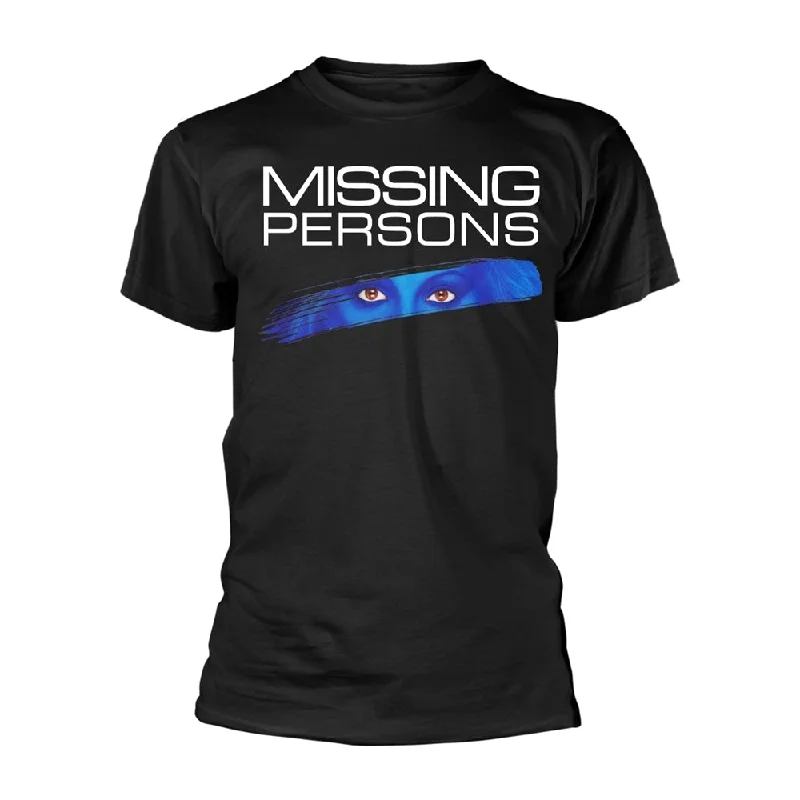 Missing Persons Unisex T-shirt: Walking In L.A. (back print) Machine Wash Dry Clean Hand Wash