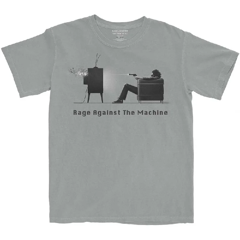 Rage Against The Machine | Official Band T-Shirt | Won't Do (Dip-Dye) Spandex Blend Rayon Blend Denim Blend