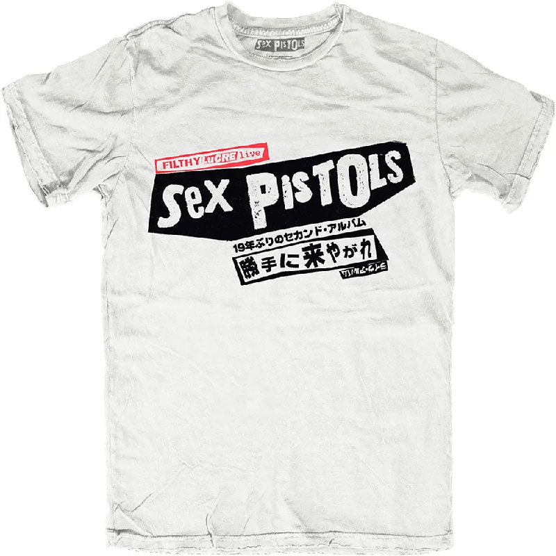 The Sex Pistols | Official Band T-Shirt | Filthy Lucre Japan (Back Print) Cozy Warm Stylish