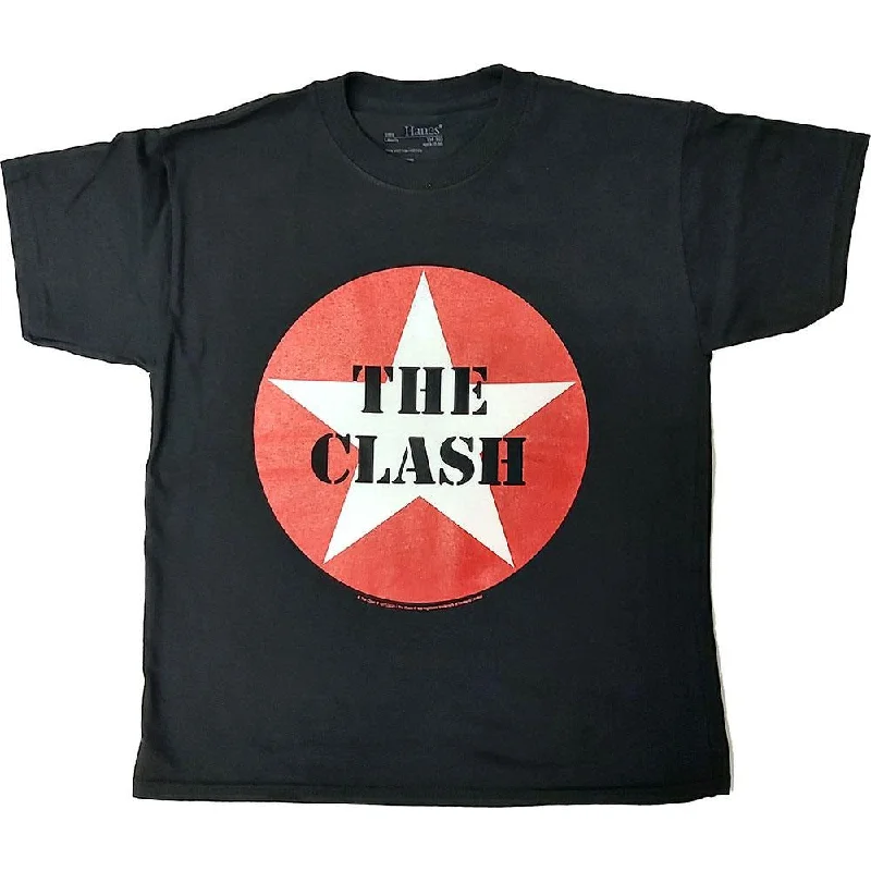 The Clash Kids T-Shirt: Classic Star Satin Blend Silk Blend Wool Blend