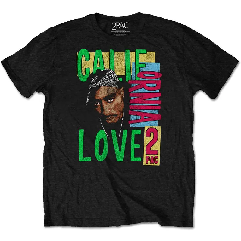 Tupac | Official Band T-Shirt | California Love Casual Formal Business