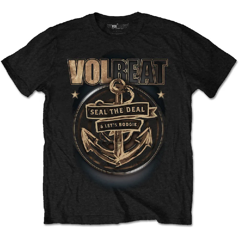 Volbeat | Official Band T-Shirt | Anchor Satin Blend Silk Blend Wool Blend