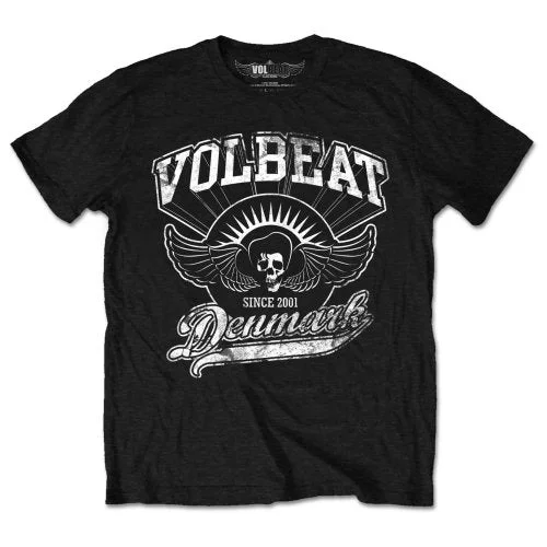 Volbeat | Official Band T-Shirt | Rise from Denmark Denim Fabric Leather Fabric Suede Fabric