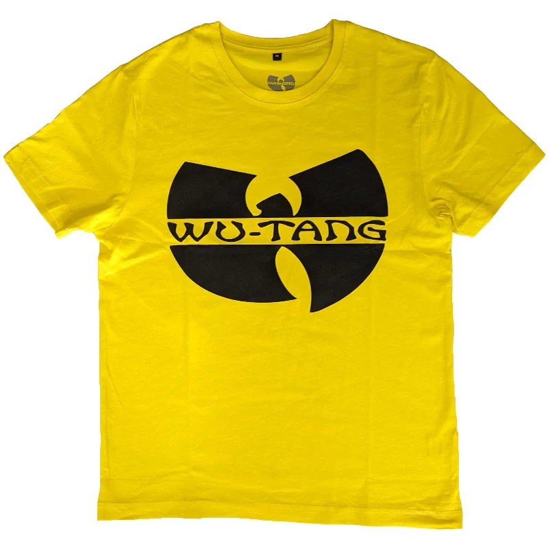 Wu-Tang Clan | Official Band T-Shirt | Logo Ribbed T-Shirt High Neck Heavyweight