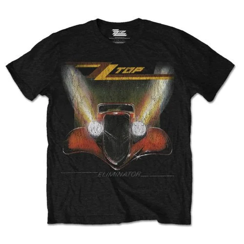 ZZ Top | Official Band T-Shirt | Eliminator Silk Blend Satin Velvet