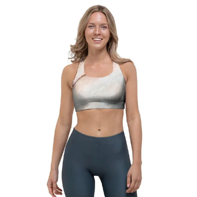 Marble Sports Bra Minimalist Wireless Bra