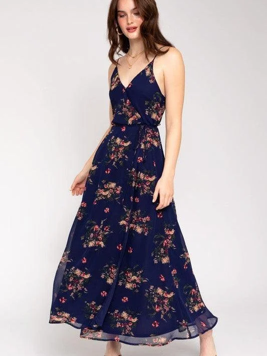 Navy Floral