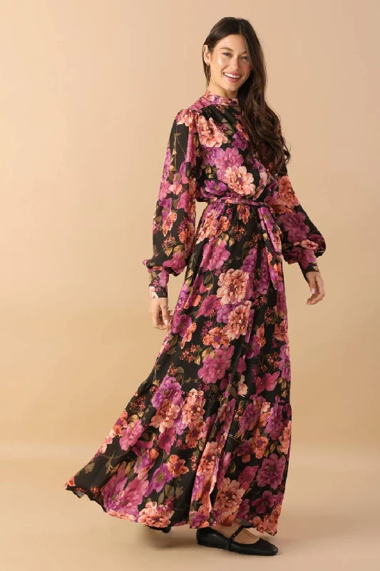 Explore More Collection - WHAT I FEEL WOVEN MAXI DRESS Fashionable Printed Maxi Dress