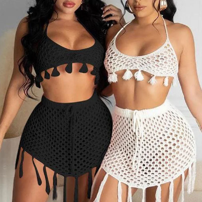 Factory OEM/ODM Custom Fashion Summer Women Lace Crochet Plus Size Swimsuits, Handmade Knit Bathing Suit Swimwear Sporty Racerback Swimsuit