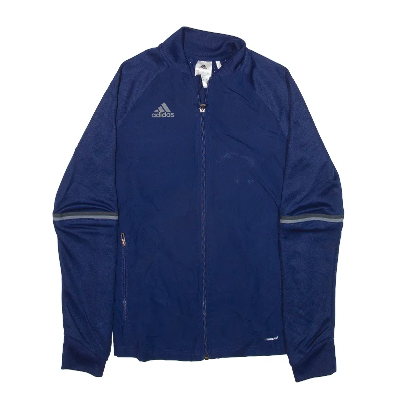 ADIDAS Track Jacket Blue Womens XS Cardigan Sweater Pullover