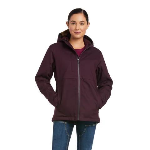 Ariat - Women's Duracanvas Insulated Jacket Elasticated Jacket Padded Jacket Insulated Jacket