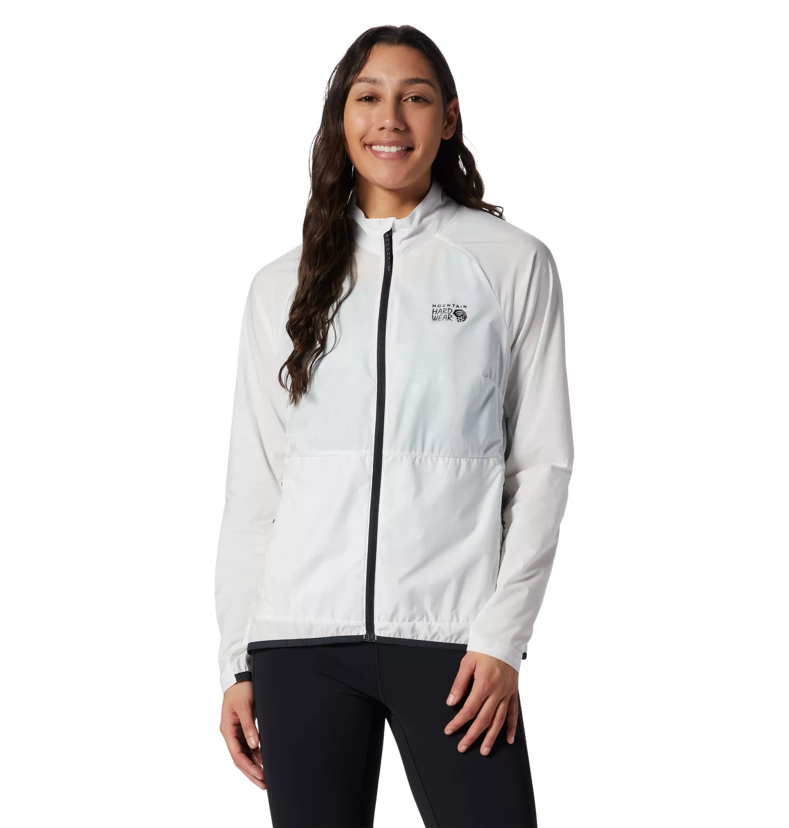 Mountain Hardwear Women's Kor AirShell Full Zip Jacket Ribbed Jacket Pleated Jacket Ruffled Jacket