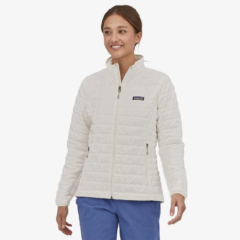 Patagonia Nano Puff Jacket - Women's Notch Collar Jacket Peter Pan Collar Jacket Cowl Neck Jacket