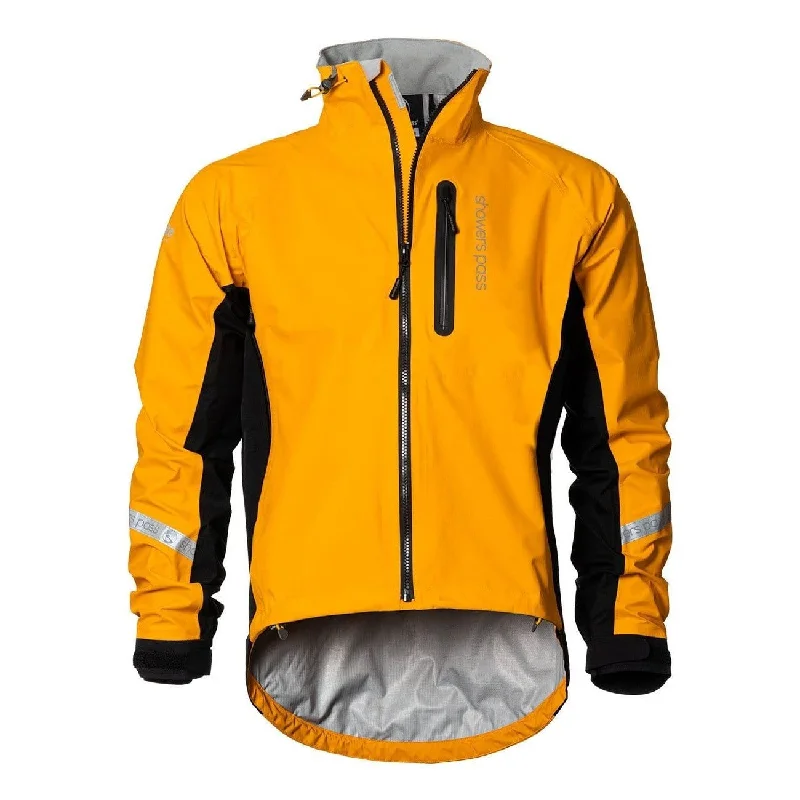 Showers Pass Elite 2.1 Waterproof Cycling Rain Jacket - Mens Appliqued Jacket Beaded Jacket Sequined Jacket