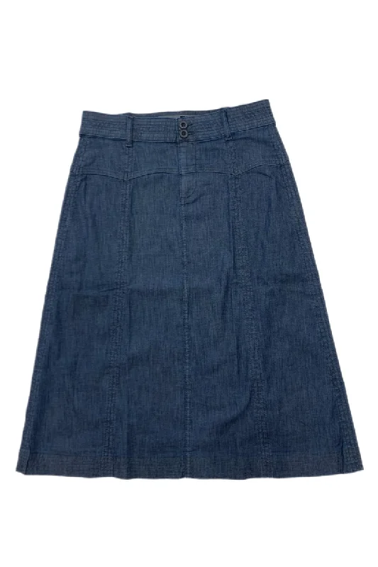 Denim A-line Skirt 230-31D seamless skirt comfort